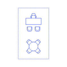 Layouts Private Offices Standard Center Meeting Outline Drawing Svg Vector, Free Vectors File